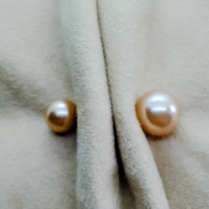lot de broches à double perle champagne, livraison gratuite