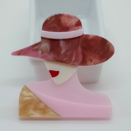 Bijou en acrylique,acétate   Trugarez Emma prêt à être expédié avec livraison gratuite en France
